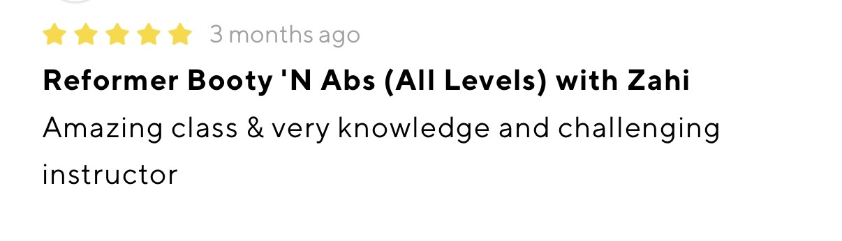 Verified client review