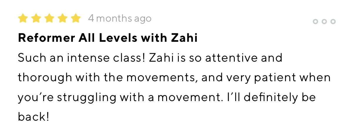 Verified client review
