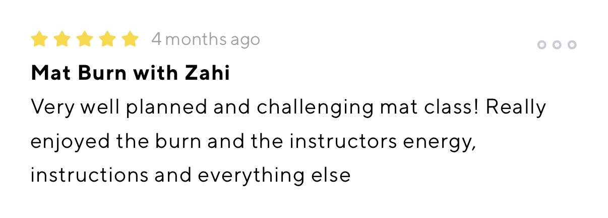 Verified client review
