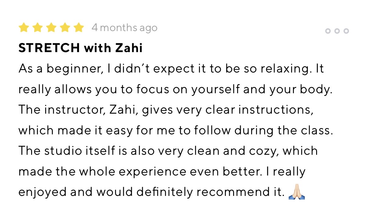 Verified client review