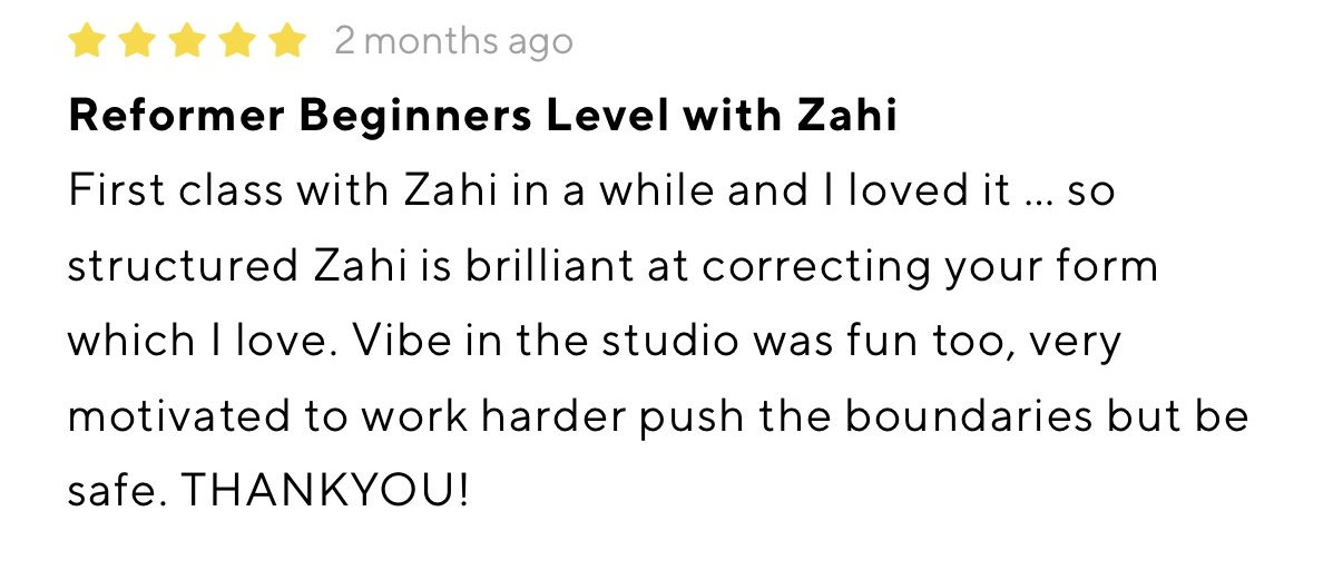 Verified client review